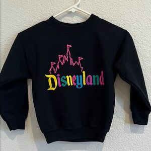 Disneyland Disney crewneck sweatshirt xs (4) black and pink